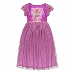 Licensed Character Disney Princess Rapunzel Girls 4-8 Fantasy Nightgown