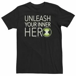 Licensed Character Big & Tall Cartoon Network Ben 10 Unleash Your Inner Hero Tee