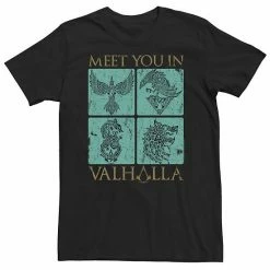 Licensed Character Big & Tall Assassin's Creed: Valhalla Meet You In Valhalla Box Up Tee