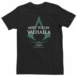 Licensed Character Big & Tall Assassin's Creed: Valhalla Meet You In Valhalla Tee