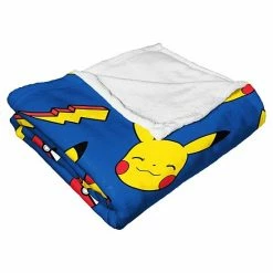 Licensed Character Pokémon Lightning Type Micro Raschel Throw Blanket -Licensed Character Shop unnamed file 197
