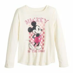 Licensed Character Disney's Mickey Mouse Girls 7-16 Graphic Tee In Regular & Plus Size