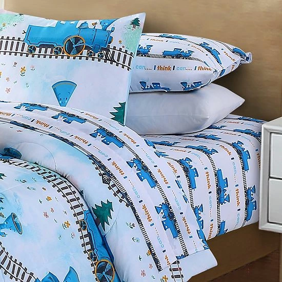 Licensed Character The Little Engine That Could Right On Track Sheet Set With Pillowcases 4 Licensed Character The Little Engine That Could Right On Track Sheet Set With Pillowcases - Image 2