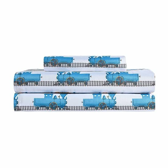 Licensed Character The Little Engine That Could Right On Track Sheet Set With Pillowcases 5 Licensed Character The Little Engine That Could Right On Track Sheet Set With Pillowcases - Image 3