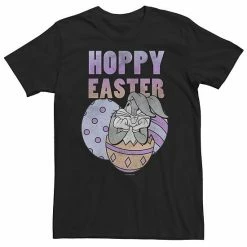 Licensed Character Big & Tall Bugs Bunny Hoppy Easter Eggs Tee