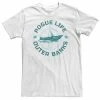 Licensed Character Big & Tall Outer Banks Rogue Life Blue Hue Portrait Tee -Licensed Character Shop unnamed file 19855