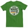 Licensed Character Men's Nintendo Super Mario Here We Go Vintage Short Sleeve Tee Kelly -Licensed Character Shop unnamed file 1989