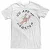 Licensed Character Big & Tall Friends "You Are My Lobster" Tee -Licensed Character Shop unnamed file 19933