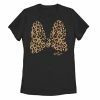 Licensed Character Disney's Minnie Mouse Juniors' Leopard Print Bow Graphic Tee -Licensed Character Shop unnamed file 2001