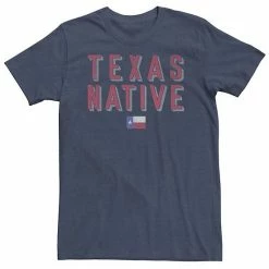 Licensed Character Big & Tall "Texas Native" State Flag Tee