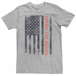 Licensed Character Big & Tall "Nurses Are Heroes" Flag Americana Tee