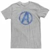 Licensed Character Big & Tall Marvel Avengers Endgame Spray Painted Avenger Symbol Tee -Licensed Character Shop unnamed file 20057