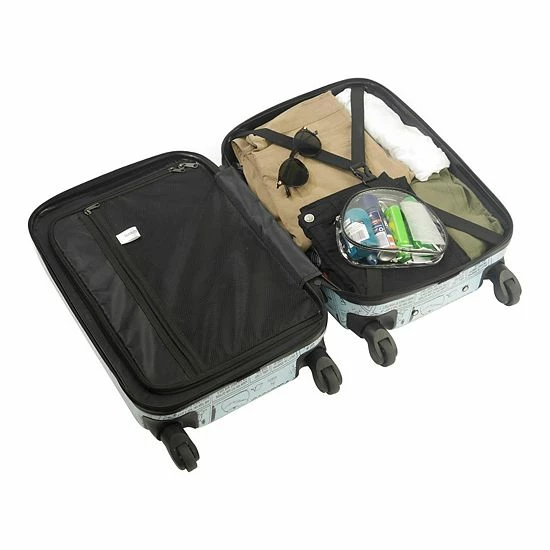 Licensed Character Peanuts Printed Comic Strip Snoopy 21" Hardside Spinner Luggage 7 Licensed Character Peanuts Printed Comic Strip Snoopy 21" Hardside Spinner Luggage - Image 5