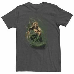 Licensed Character Big & Tall DC FanDome Aquaman Rise Sketch Tee