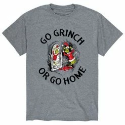 Licensed Character Men's The Grinch Go Grinch Or Go Home Tee Green -Licensed Character Shop unnamed file 2019