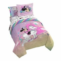 Licensed Character Disney Minnie Mouse Unicorn Dreams Bed Set