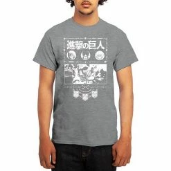 Licensed Character Men's Attack On Titan Tee