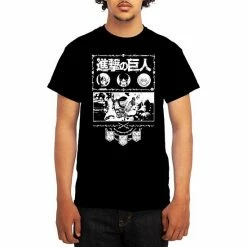 Licensed Character Men's Attack On Titan Tee -Licensed Character Shop unnamed file 20375