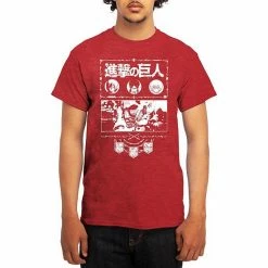 Licensed Character Men's Attack On Titan Tee -Licensed Character Shop unnamed file 20378