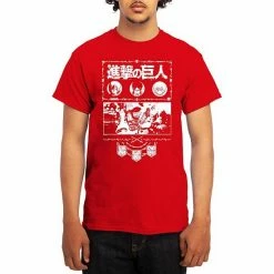 Licensed Character Men's Attack On Titan Tee -Licensed Character Shop unnamed file 20385