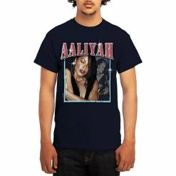 Licensed Character Men's Aaliyah Tee Navy -Licensed Character Shop unnamed file 20430