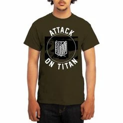 Licensed Character Men's Attack On Titan Tee -Licensed Character Shop unnamed file 20475