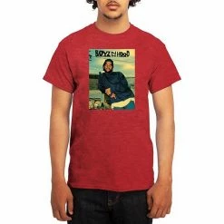 Licensed Character Men's Boyz N' The Hood Tee Red