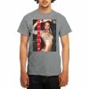 Licensed Character Men's Aaliyah Tee Heather Navy -Licensed Character Shop unnamed file 20538