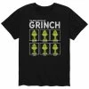 Licensed Character Men's Dr. Seuss The Grinch Moods Tee Black