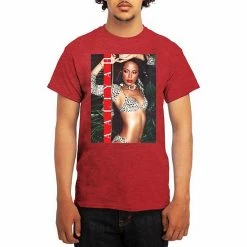 Licensed Character Men's Aaliyah Tee Heather Navy -Licensed Character Shop unnamed file 20540