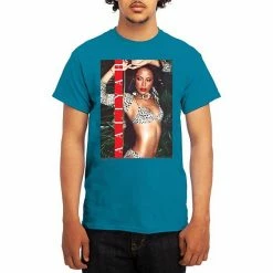 Licensed Character Men's Aaliyah Tee Heather Navy -Licensed Character Shop unnamed file 20544