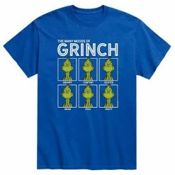 Licensed Character Men's Dr. Seuss The Grinch Moods Tee Black -Licensed Character Shop unnamed file 2056