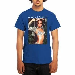 Licensed Character Men's Aaliyah Tee Royal Blue -Licensed Character Shop unnamed file 20625