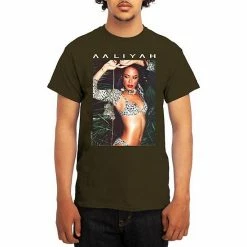 Licensed Character Men's Aaliyah Tee Royal Blue -Licensed Character Shop unnamed file 20626