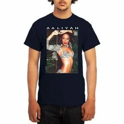 Licensed Character Men's Aaliyah Tee Royal Blue -Licensed Character Shop unnamed file 20631