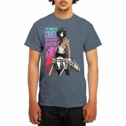 Licensed Character Men's Attack On Titan Tee -Licensed Character Shop unnamed file 20663