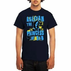 Licensed Character Men's Aaliyah Tee Royal Blue -Licensed Character Shop unnamed file 20671