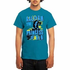 Licensed Character Men's Aaliyah Tee Royal Blue -Licensed Character Shop unnamed file 20675