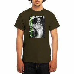 Licensed Character Men's Aaliyah Tee Heather Lt Blue -Licensed Character Shop unnamed file 20681