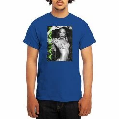 Licensed Character Men's Aaliyah Tee Heather Lt Blue -Licensed Character Shop unnamed file 20683