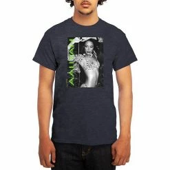 Licensed Character Men's Aaliyah Tee Heather Lt Blue -Licensed Character Shop unnamed file 20689