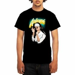 Licensed Character Men's Aaliyah Tee Red -Licensed Character Shop unnamed file 20773