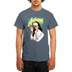 Licensed Character Men's Aaliyah Tee Red -Licensed Character Shop unnamed file 20780