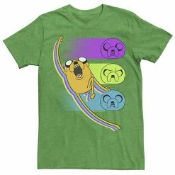 Licensed Character Men's CN Adventure Time Jake Emotions Tee Red -Licensed Character Shop unnamed file 20957