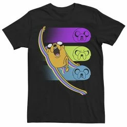 Licensed Character Men's CN Adventure Time Jake Emotions Tee Red -Licensed Character Shop unnamed file 20958
