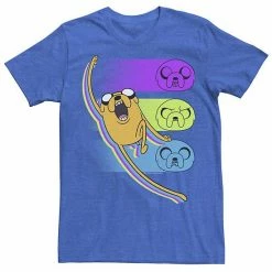 Licensed Character Men's CN Adventure Time Jake Emotions Tee Red -Licensed Character Shop unnamed file 20968