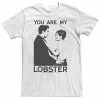 Licensed Character Big & Tall Friends Ross And Rachel You Are My Lobster Tee -Licensed Character Shop unnamed file 20974