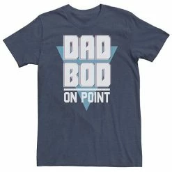 Licensed Character Big & Tall "Dad Bod On Point" Father's Day Tee