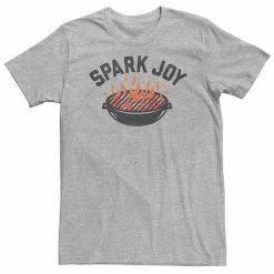 Licensed Character Big & Tall "Spark Joy" BBQ Flame Line Sketch Tee