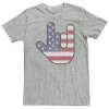 Licensed Character Big & Tall Rock On Hand USA Flag Tee -Licensed Character Shop unnamed file 21015
